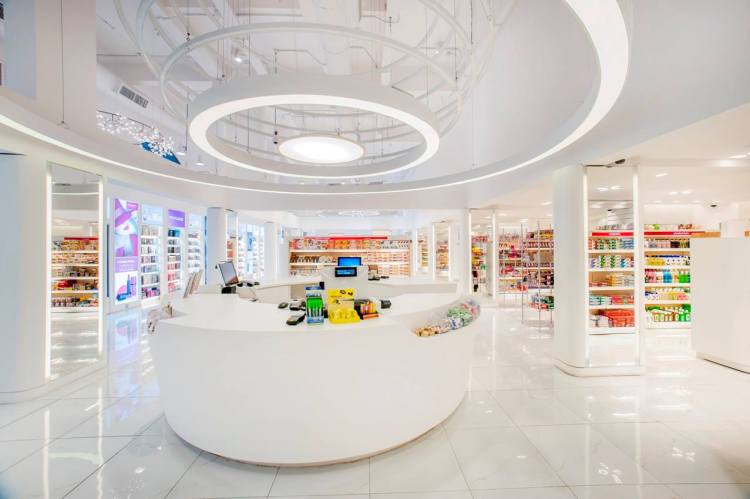 lighting for a pharmacy